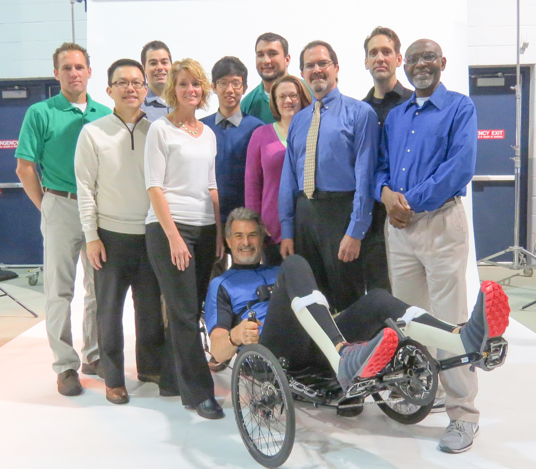 Team Cleveland includes researchers and their pilot