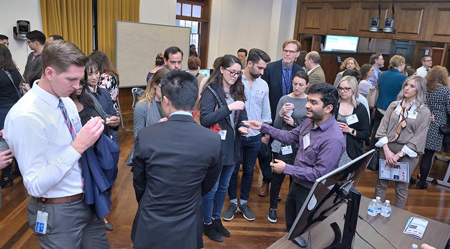 Congressional staff get to see and hold 3D printed phantom tissues while learning how this process can be used to deliver drugs to a precise location, or build implants to help repair damaged tissue, among other applications.